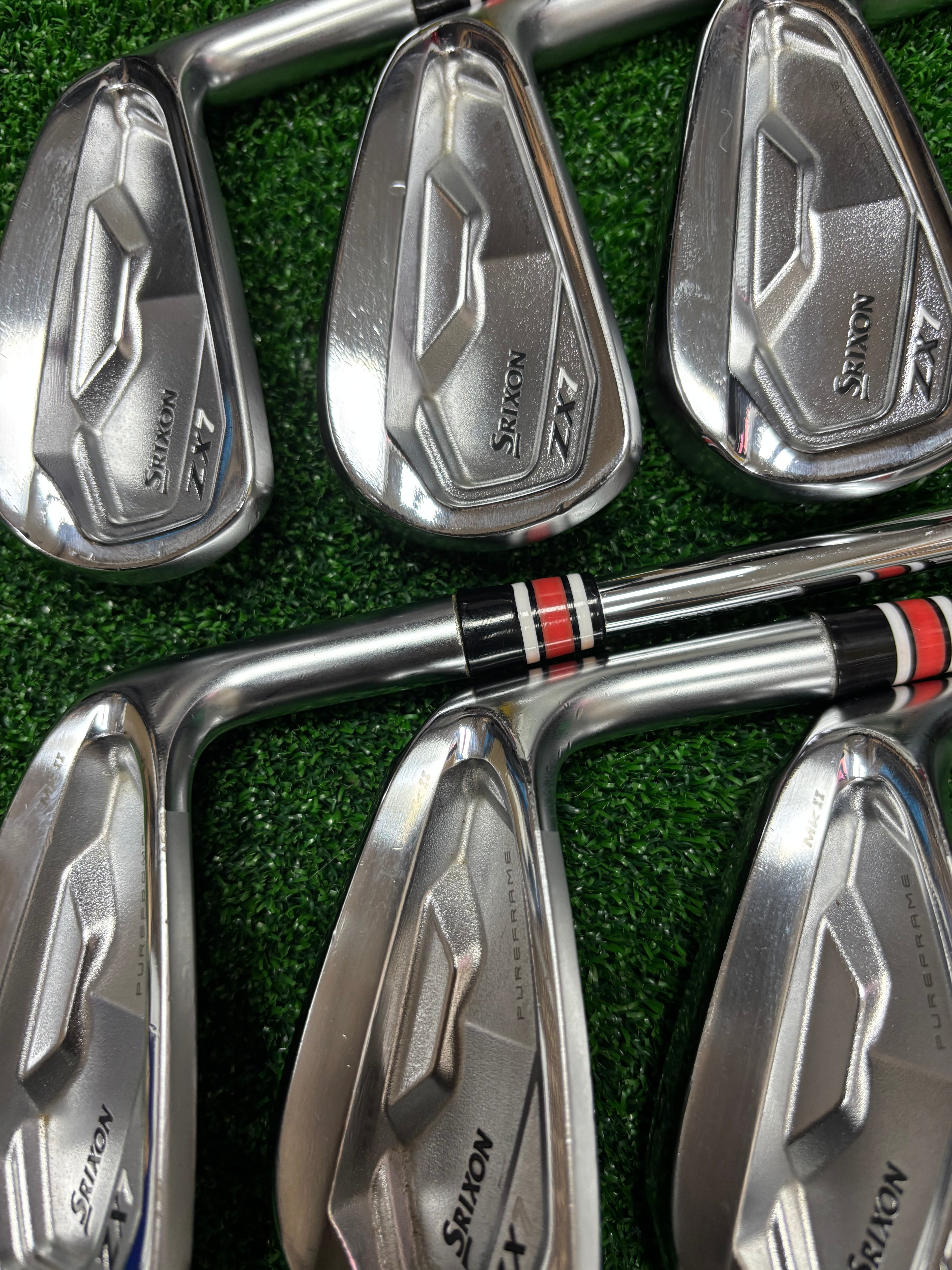 Srixon ZX7 MKII Irons 5-PW / Stiff Dynamic Gold S400 Tour Issue Steel Shafts