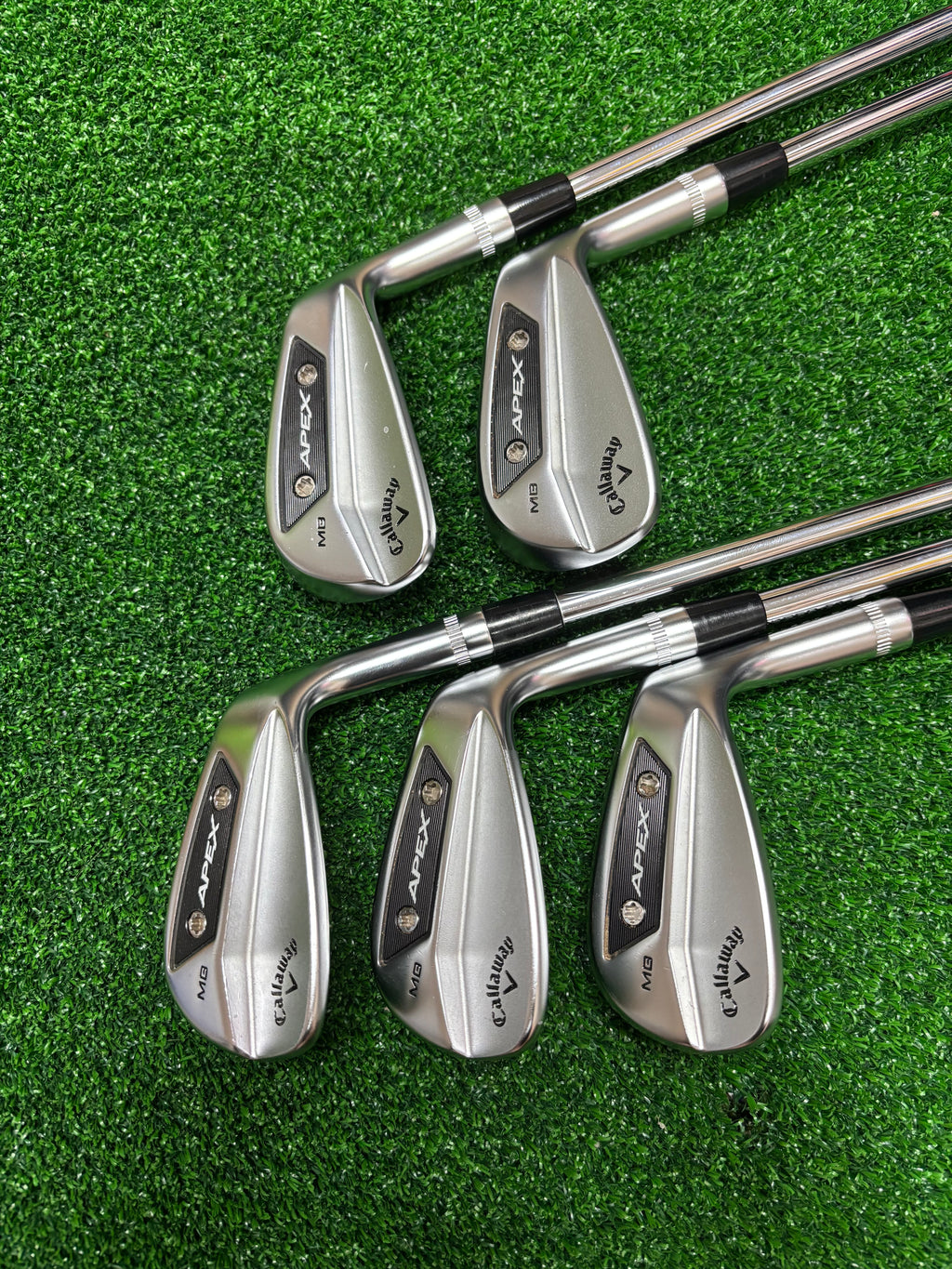 Callaway Apex MB '24 Irons 7-11 / Regular Dynamic Gold Mid 115 R300 Steel Shafts