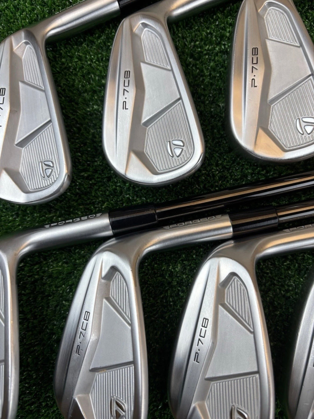 TaylorMade P.7CB Irons 6-PW / Extra Stiff KBS Tour X Black PVD Steel Shafts